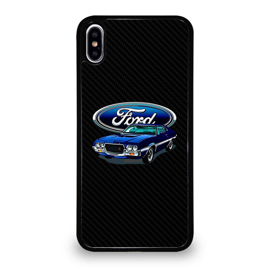 FORD CARBON 2 iPhone XS Max Case Cover