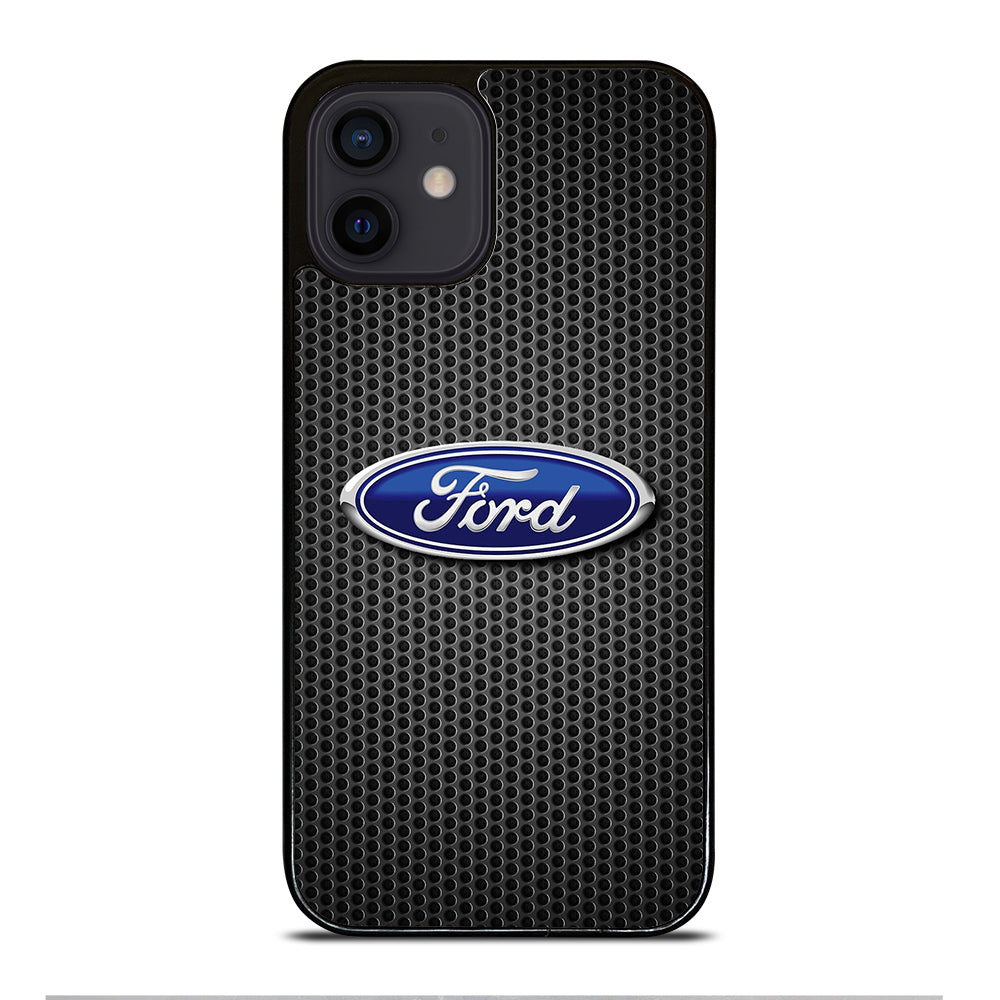 FORD METAL LOGO 2 iPhone 12 Mini Case Cover