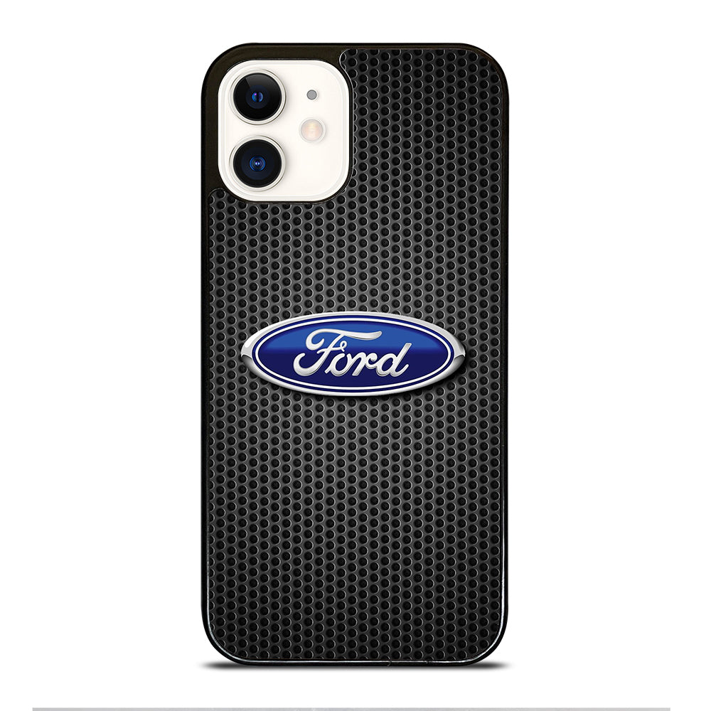 FORD METAL LOGO 2 iPhone 12 Case Cover