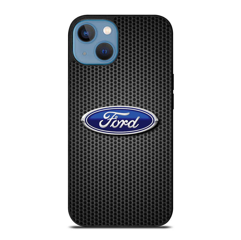 FORD METAL LOGO 2 iPhone 13 Case Cover