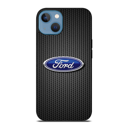 FORD METAL LOGO 2 iPhone 13 Case Cover