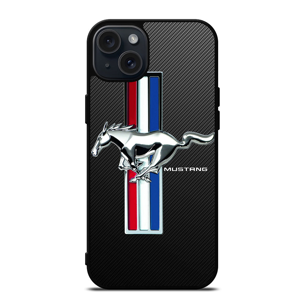 FORD MUSTANG GT CARBON ICON iPhone 15 Plus Case Cover