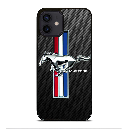 FORD MUSTANG GT CARBON ICON iPhone 12 Mini Case Cover