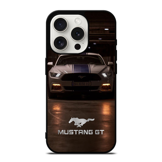 FORD MUSTANG GT CAR 2 iPhone 15 Pro Case Cover