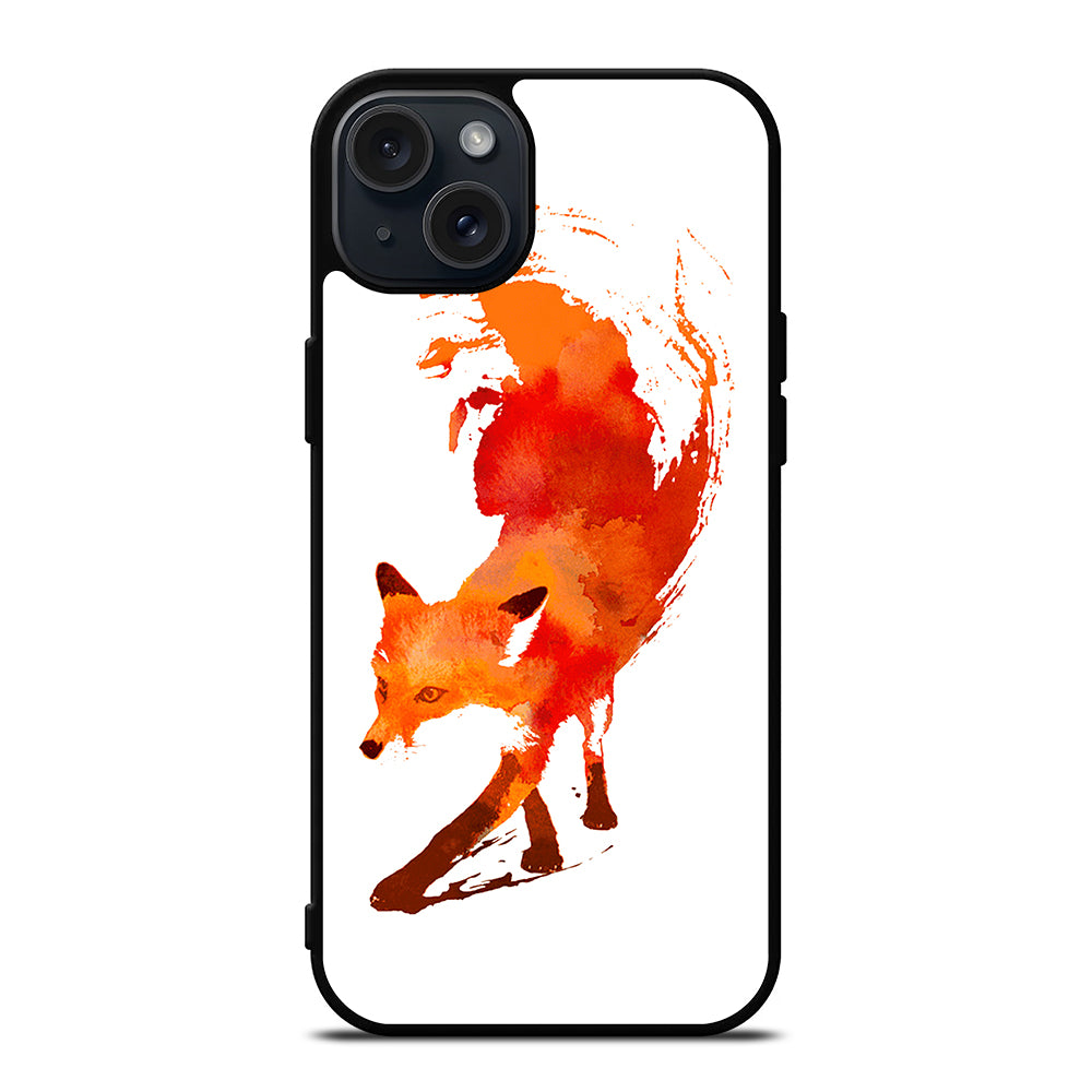 FOX VULPES SPLASH ART iPhone 15 Plus Case Cover