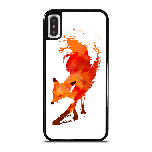 FOX VULPES SPLASH ART iPhone X / XS Case Cover