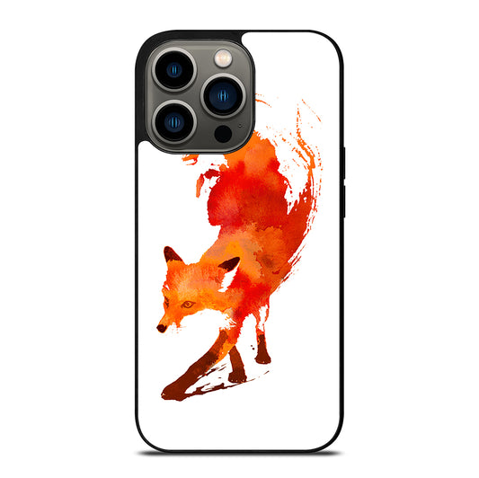 FOX VULPES SPLASH ART iPhone 13 Pro Case Cover