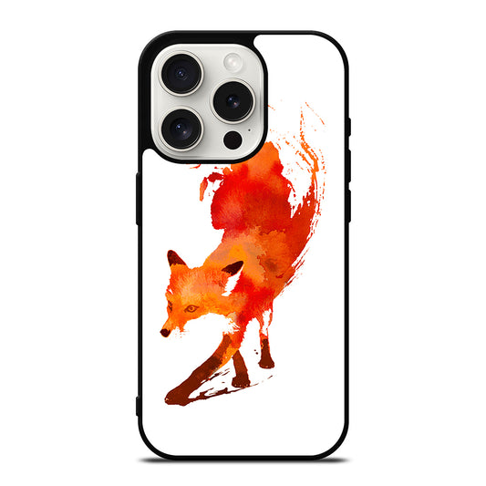 FOX VULPES SPLASH ART iPhone 15 Pro Case Cover