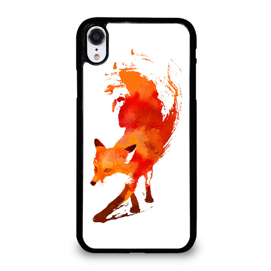 FOX VULPES SPLASH ART iPhone XR Case Cover