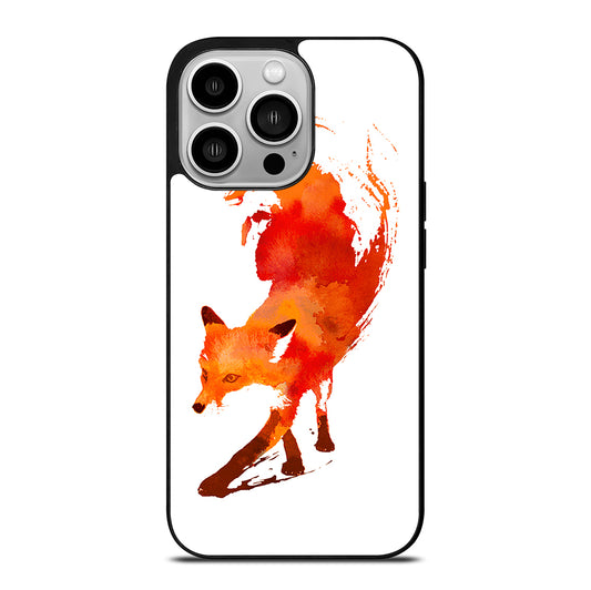 FOX VULPES SPLASH ART iPhone 14 Pro Case Cover