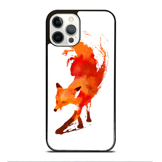 FOX VULPES SPLASH ART iPhone 12 Pro Case Cover