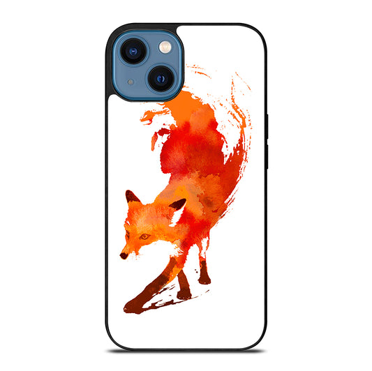FOX VULPES SPLASH ART iPhone 14 Case Cover