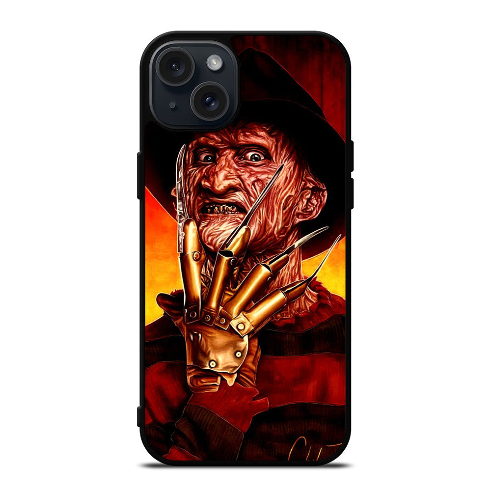 FREDDY KRUEGER HORROR MOVIE 2 iPhone 15 Plus Case Cover