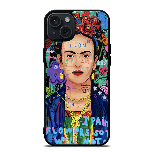 FRIDA KAHLO ART 2 iPhone 15 Plus Case Cover