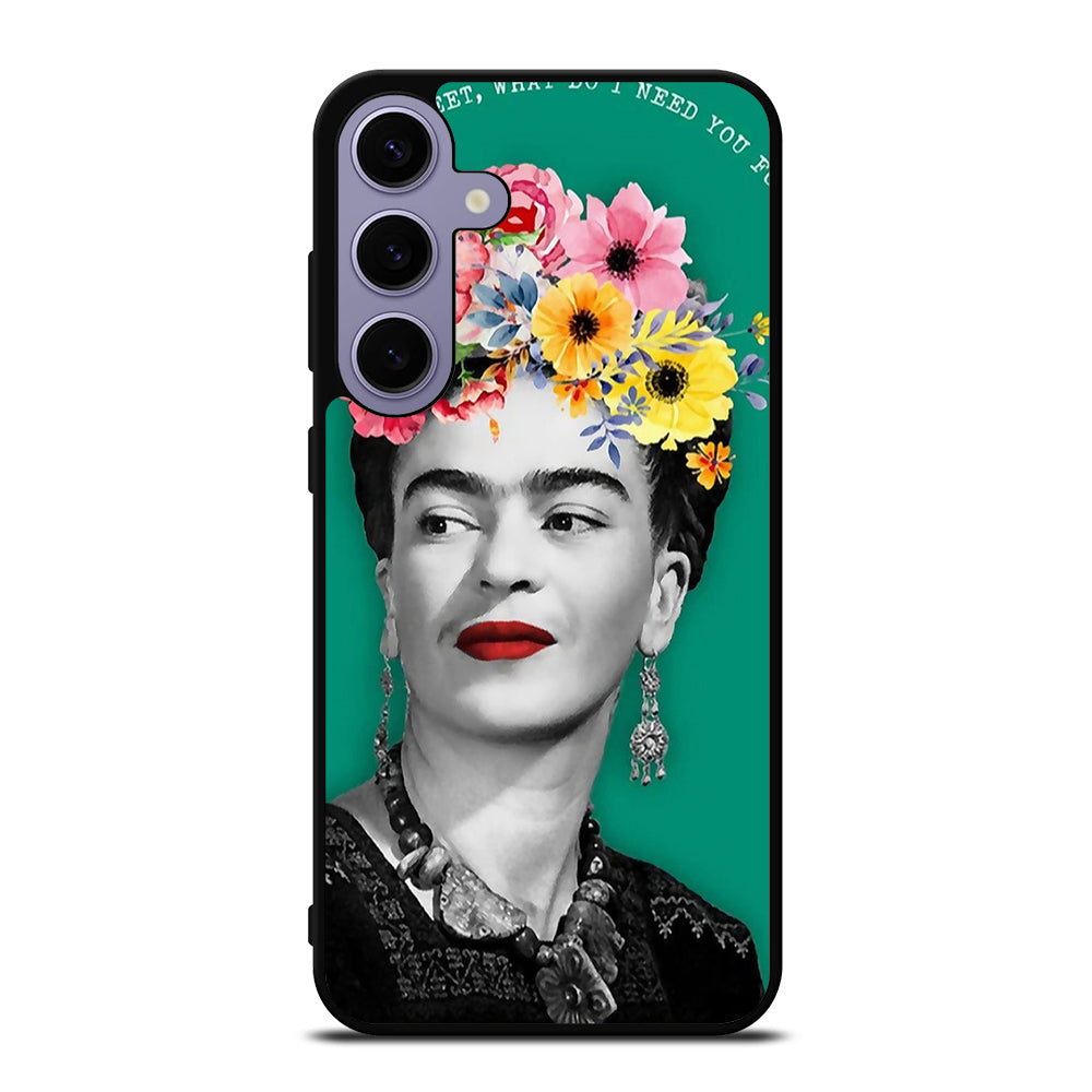 FRIDA KAHLO FACE ART Samsung Galaxy S24 Plus Case Cover