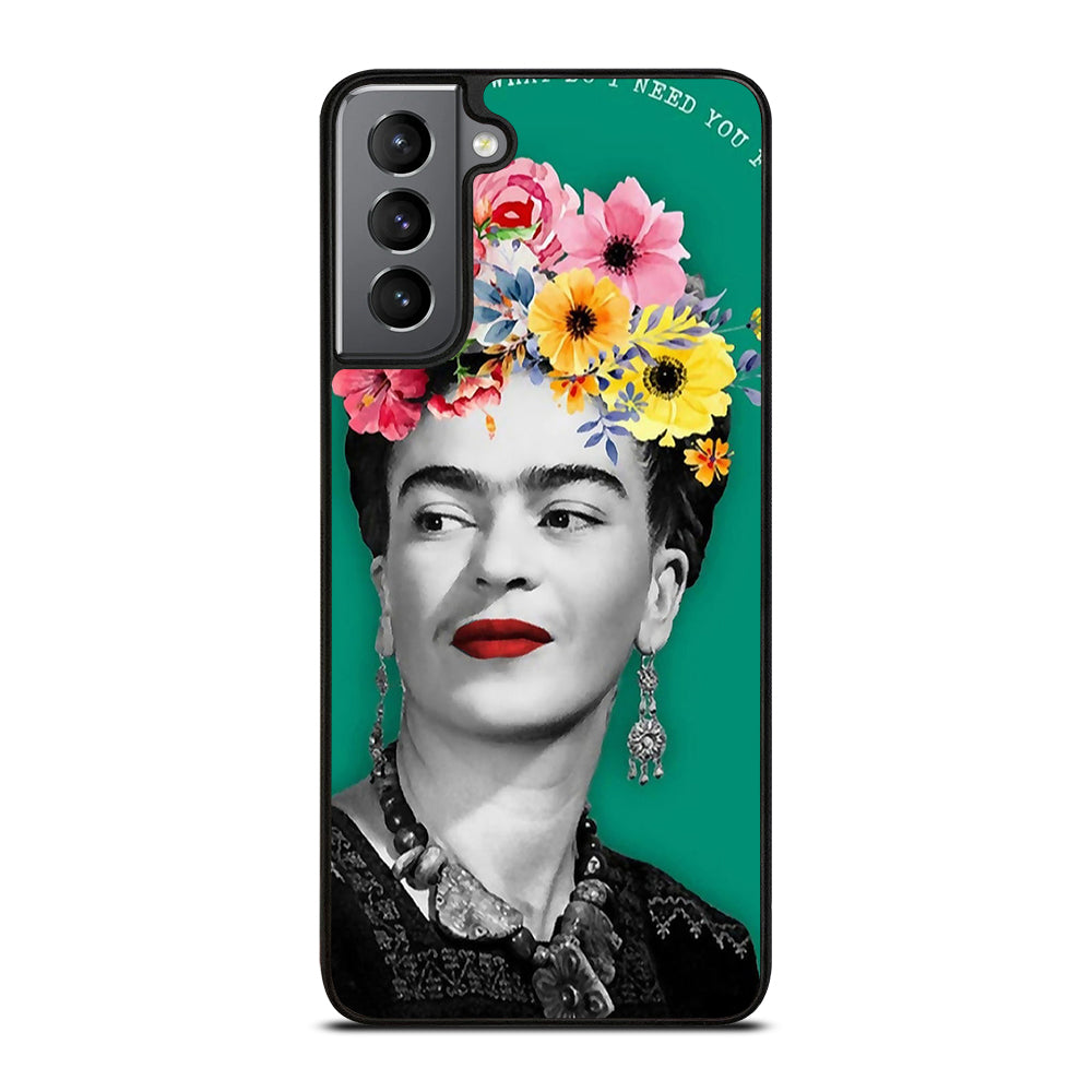 FRIDA KAHLO FACE ART Samsung Galaxy S21 Plus Case Cover