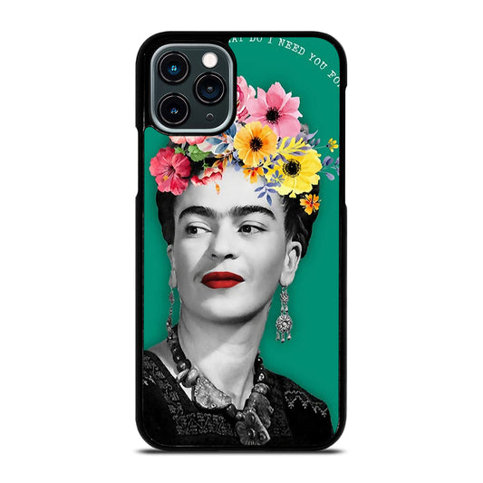 FRIDA KAHLO FACE ART iPhone 11 Pro Case Cover