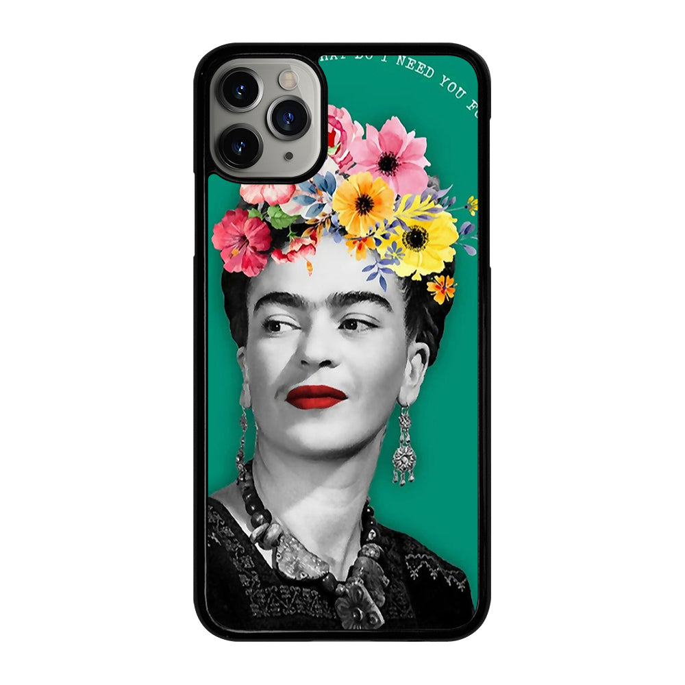 FRIDA KAHLO FACE ART iPhone 11 Pro Max Case Cover