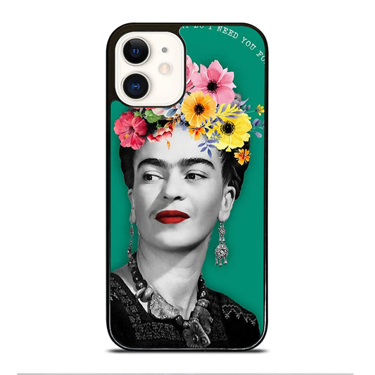 FRIDA KAHLO FACE ART iPhone 12 Case Cover
