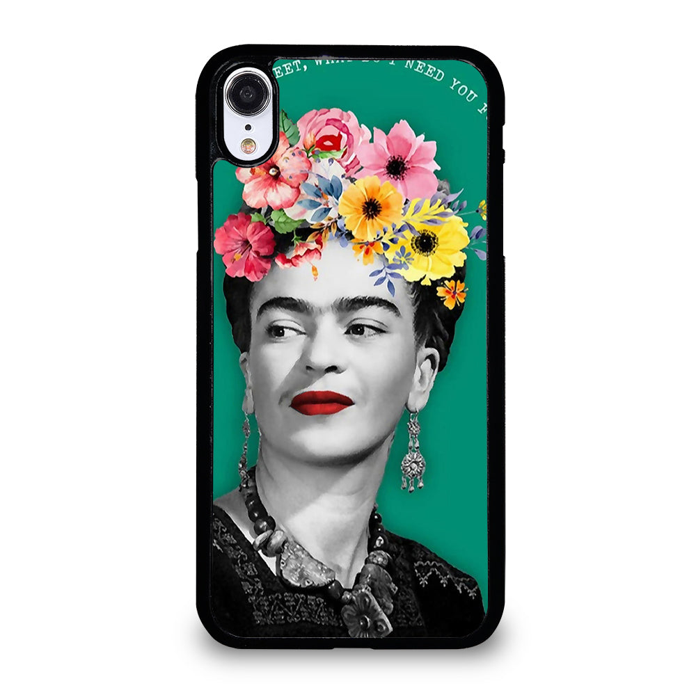 FRIDA KAHLO FACE ART iPhone XR Case Cover