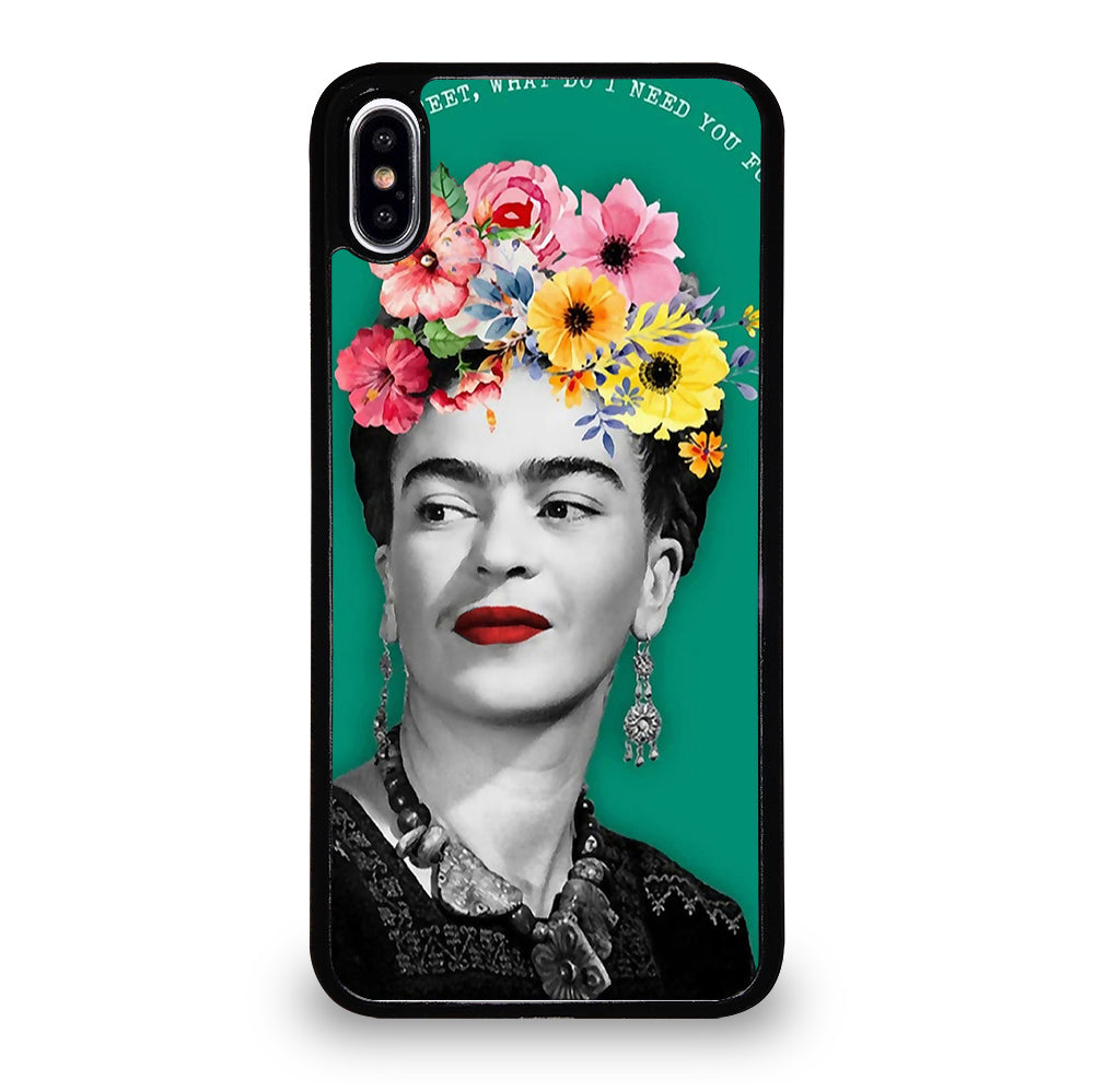 FRIDA KAHLO FACE ART iPhone XS Max Case Cover