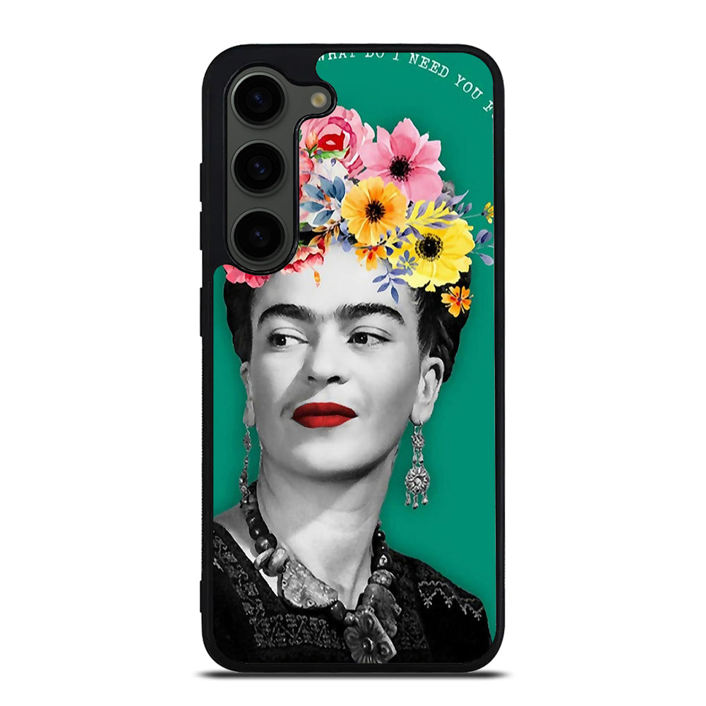 FRIDA KAHLO FACE ART Samsung Galaxy S23 Plus Case Cover