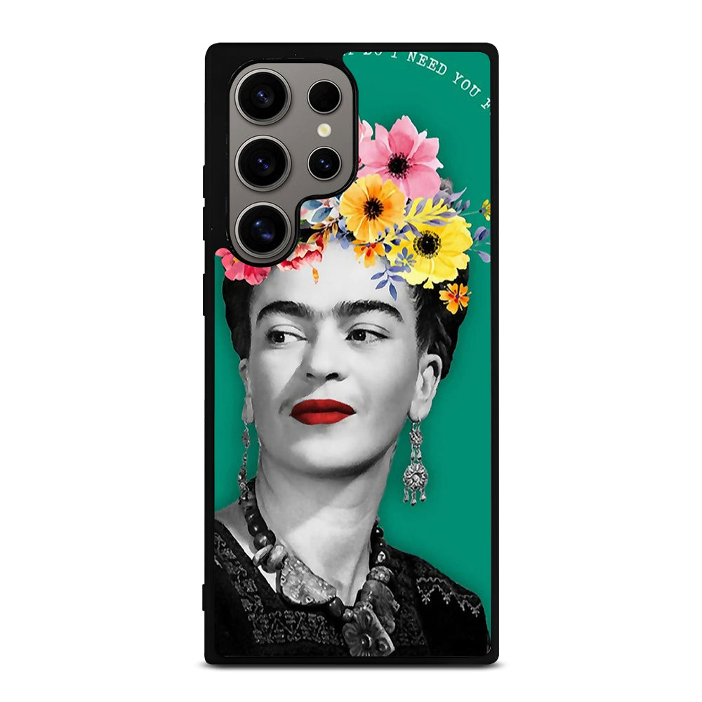 FRIDA KAHLO FACE ART Samsung Galaxy S24 Ultra Case Cover