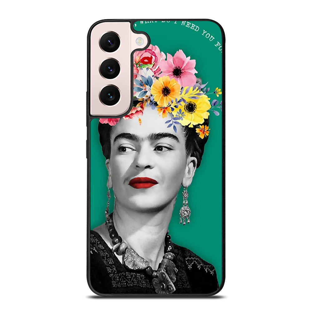 FRIDA KAHLO FACE ART Samsung Galaxy S22 Plus Case Cover