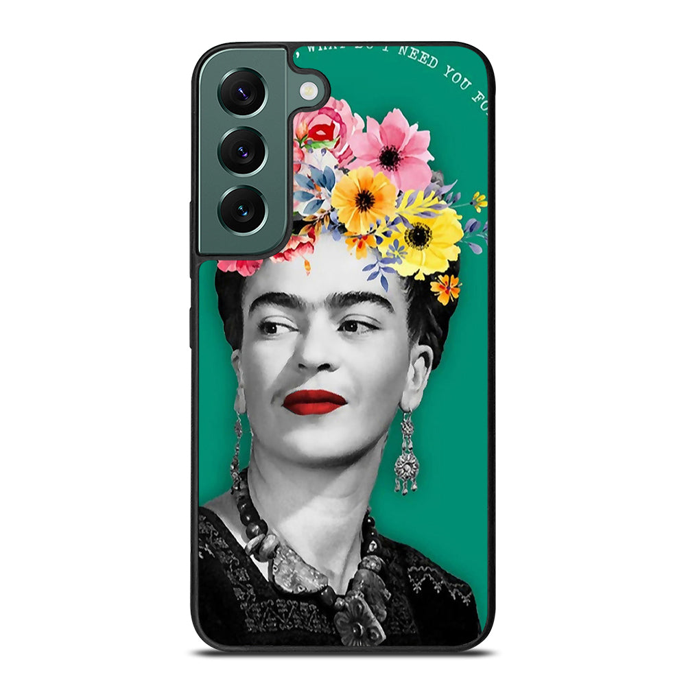 FRIDA KAHLO FACE ART Samsung Galaxy S22 Case Cover