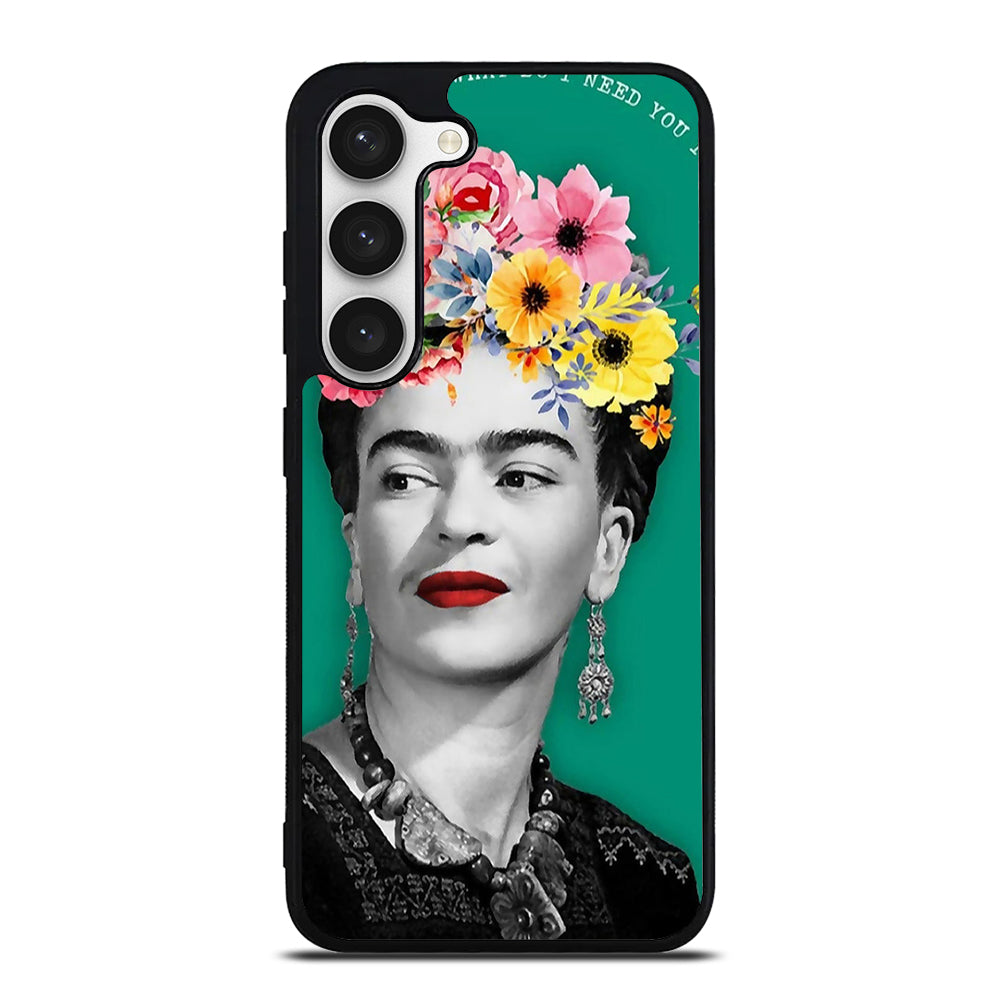 FRIDA KAHLO FACE ART Samsung Galaxy S23 Case Cover