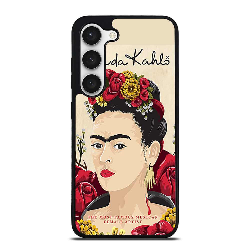 FRIDA KAHLO FLOWER Samsung Galaxy S23 Case Cover