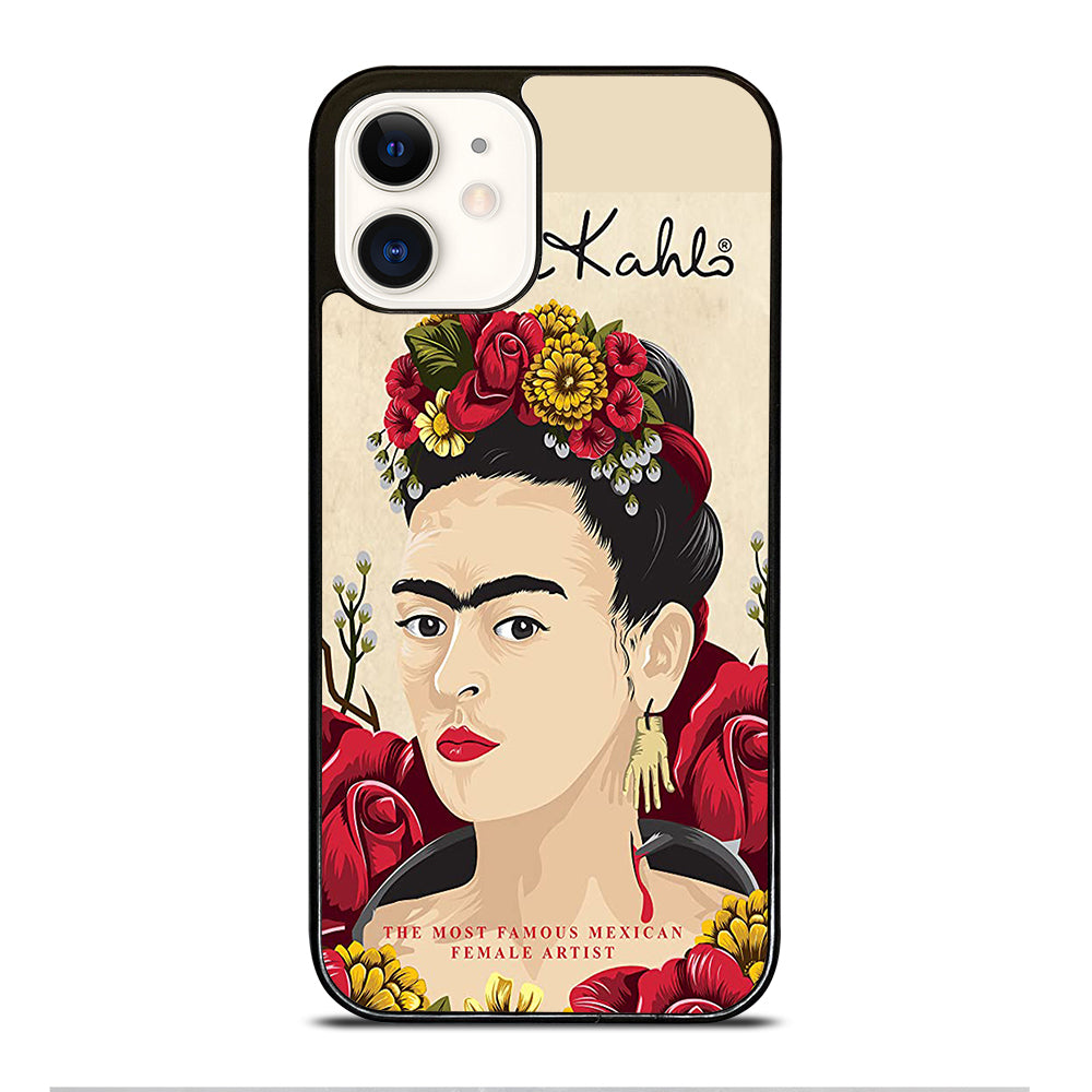 FRIDA KAHLO FLOWER iPhone 12 Case Cover