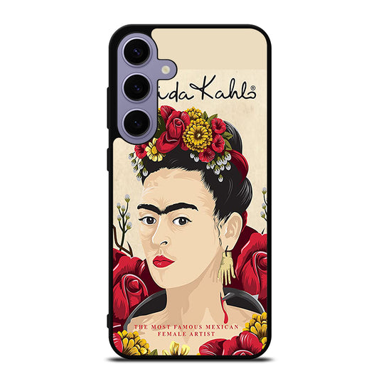 FRIDA KAHLO FLOWER Samsung Galaxy S24 Plus Case Cover