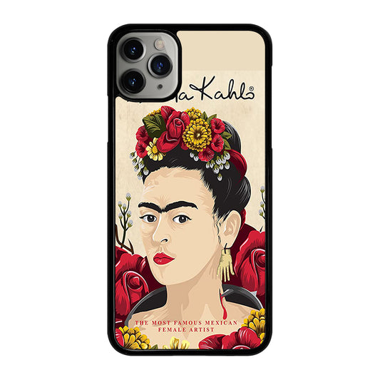 FRIDA KAHLO FLOWER iPhone 11 Pro Max Case Cover