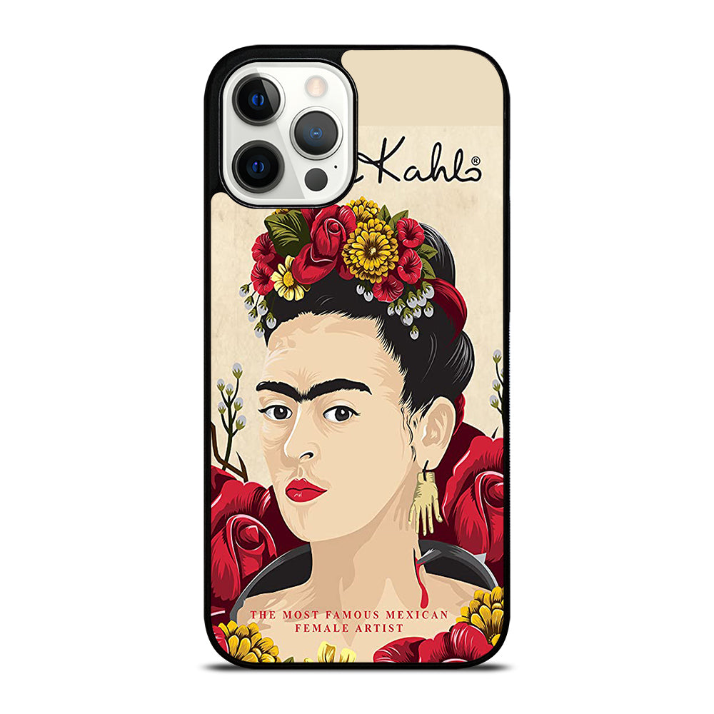 FRIDA KAHLO FLOWER iPhone 12 Pro Max Case Cover
