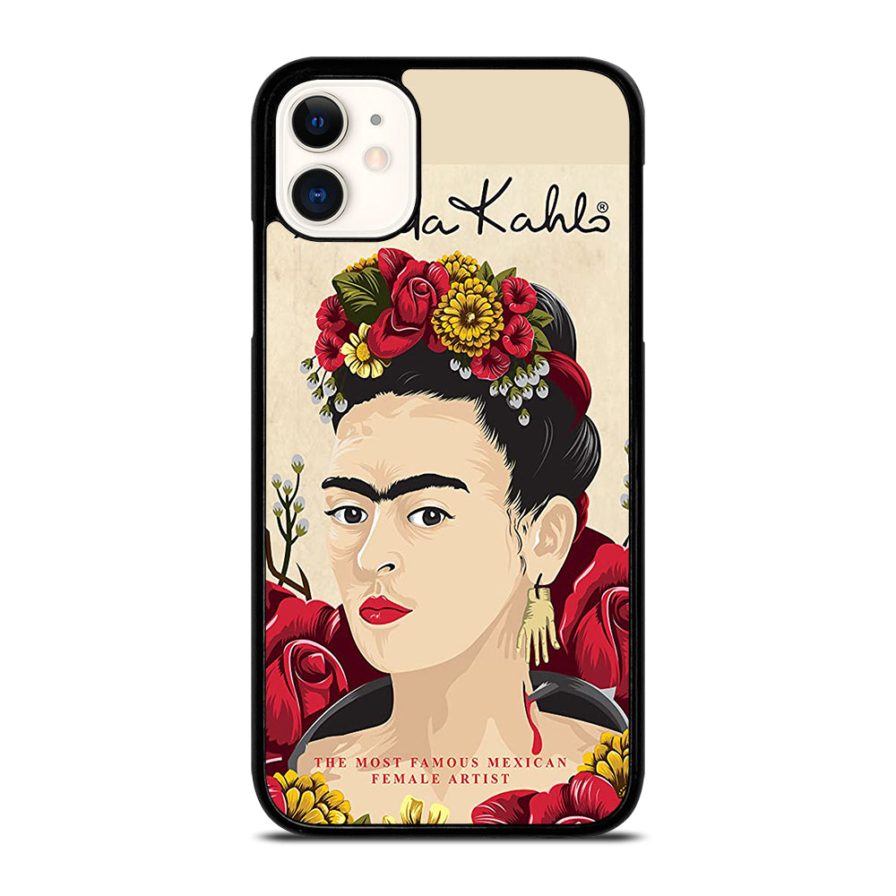 FRIDA KAHLO FLOWER iPhone 11 Case Cover