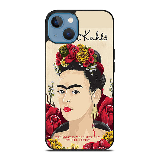 FRIDA KAHLO FLOWER iPhone 13 Case Cover