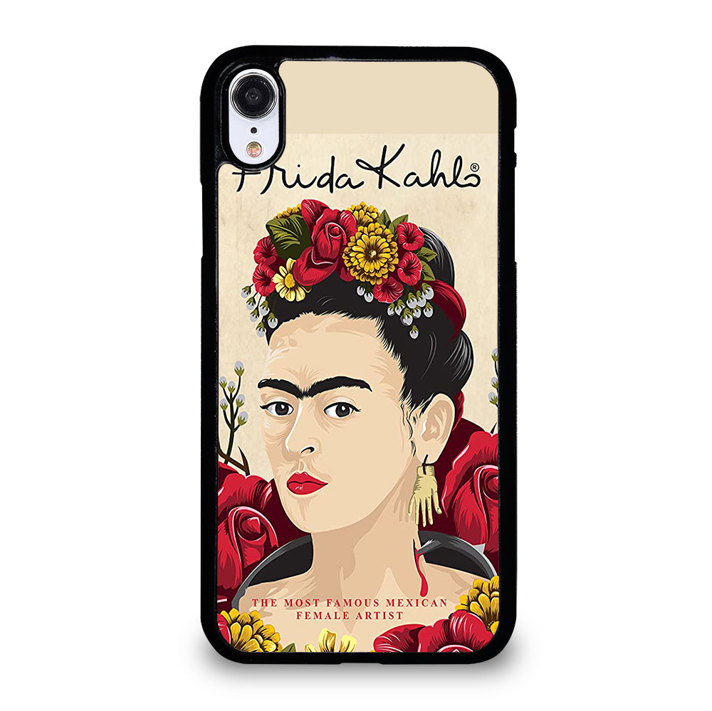 FRIDA KAHLO FLOWER iPhone XR Case Cover