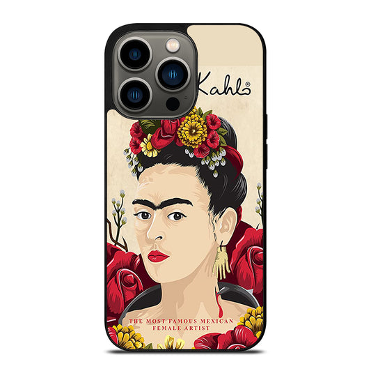 FRIDA KAHLO FLOWER iPhone 13 Pro Case Cover