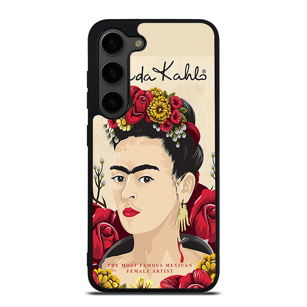 FRIDA KAHLO FLOWER Samsung Galaxy S23 Plus Case Cover