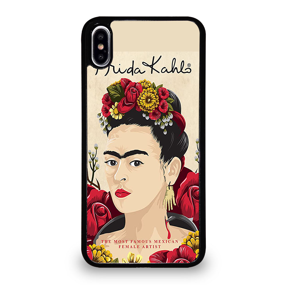 FRIDA KAHLO FLOWER iPhone XS Max Case Cover