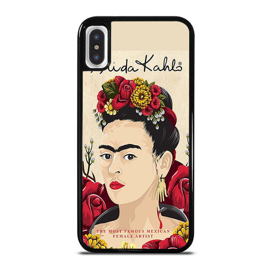FRIDA KAHLO FLOWER iPhone X / XS Case Cover