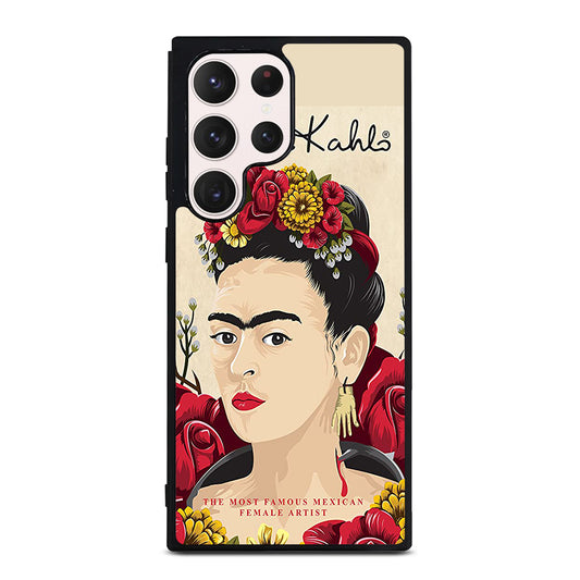 FRIDA KAHLO FLOWER Samsung Galaxy S23 Ultra Case Cover