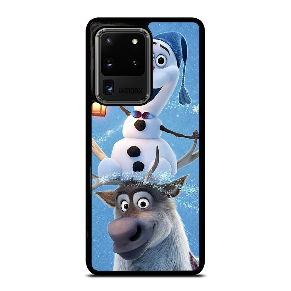 FROZEN OLAF AND SVEN CARTOON Samsung Galaxy S20 Ultra Case Cover