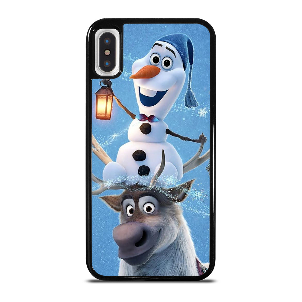 FROZEN OLAF AND SVEN CARTOON iPhone X / XS Case Cover