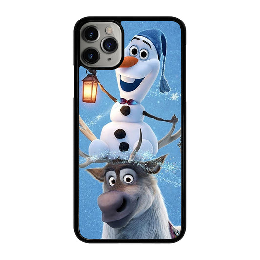 FROZEN OLAF AND SVEN CARTOON iPhone 11 Pro Max Case Cover