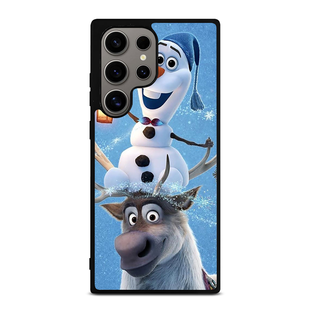 FROZEN OLAF AND SVEN CARTOON Samsung Galaxy S24 Ultra Case Cover