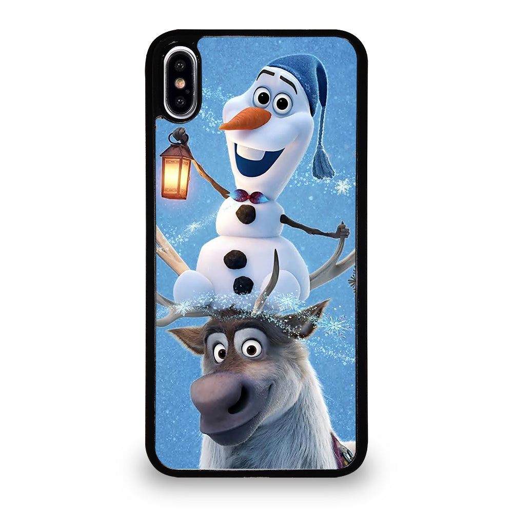 FROZEN OLAF AND SVEN CARTOON iPhone XS Max Case Cover