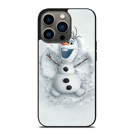 FROZEN OLAF CARTOON iPhone 13 Pro Case Cover