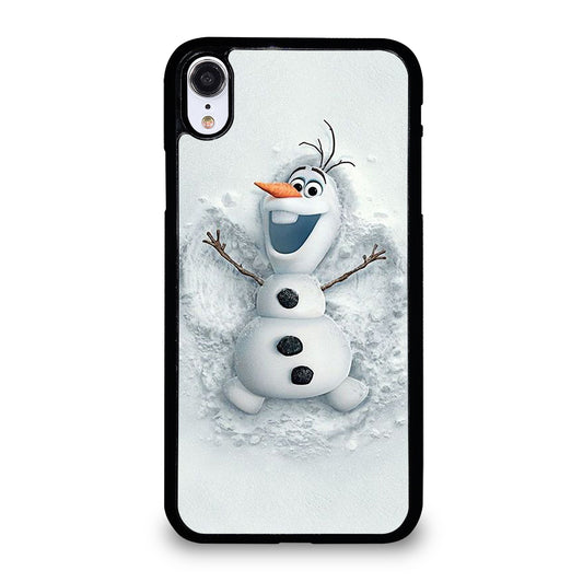 FROZEN OLAF CARTOON iPhone XR Case Cover